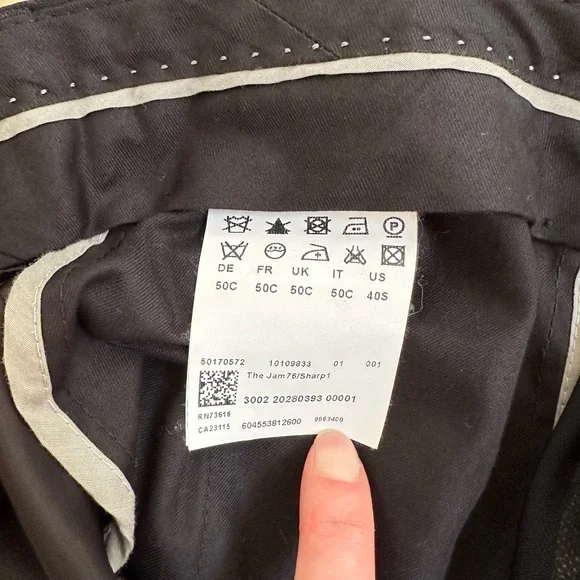Hugo Boss suit
